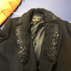 Vintage double breasted wool coat
